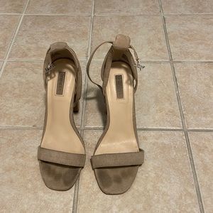beige forever 21 heels